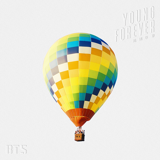 Imagén del disco The Most Beautiful Moment In Life: Young Forever de BTS.